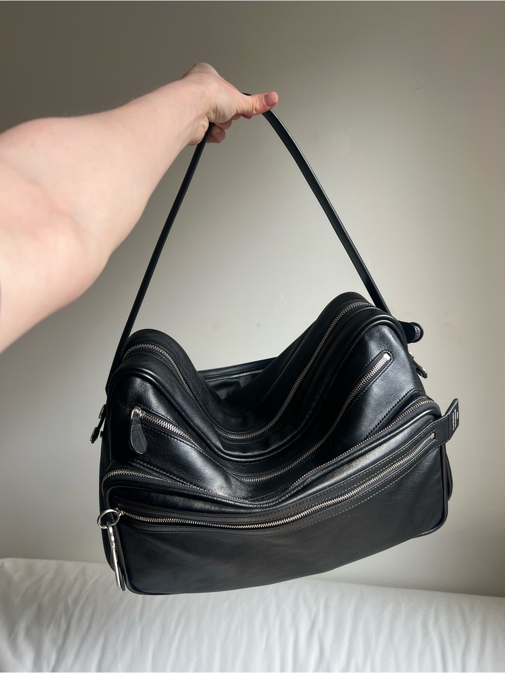 NWT Acne Studios Black Camero Bag Large